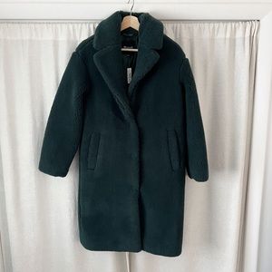 Madewell Sherpa Teddy Coat
